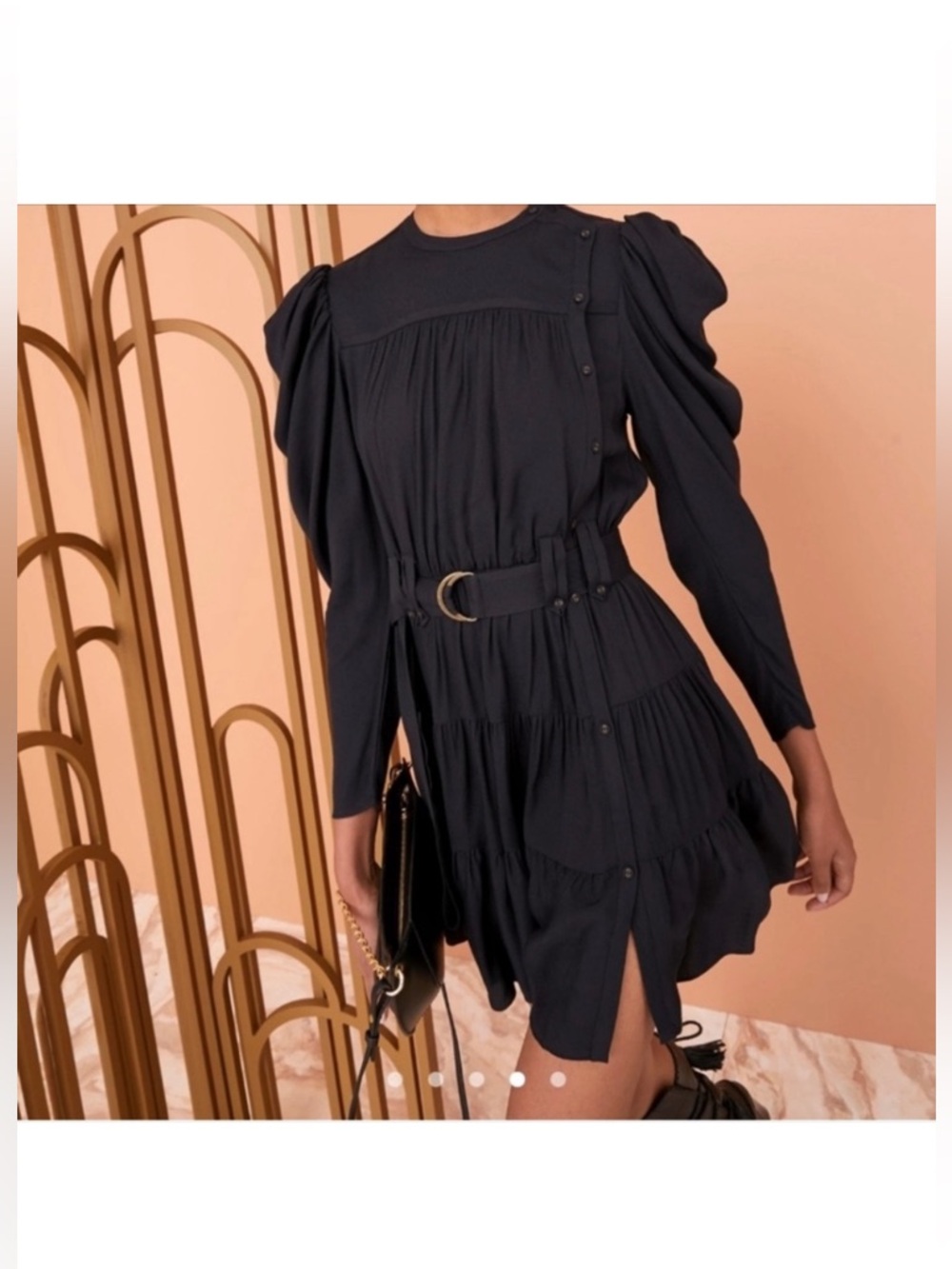 Ulla Johnson Francisca Dress in Raven
